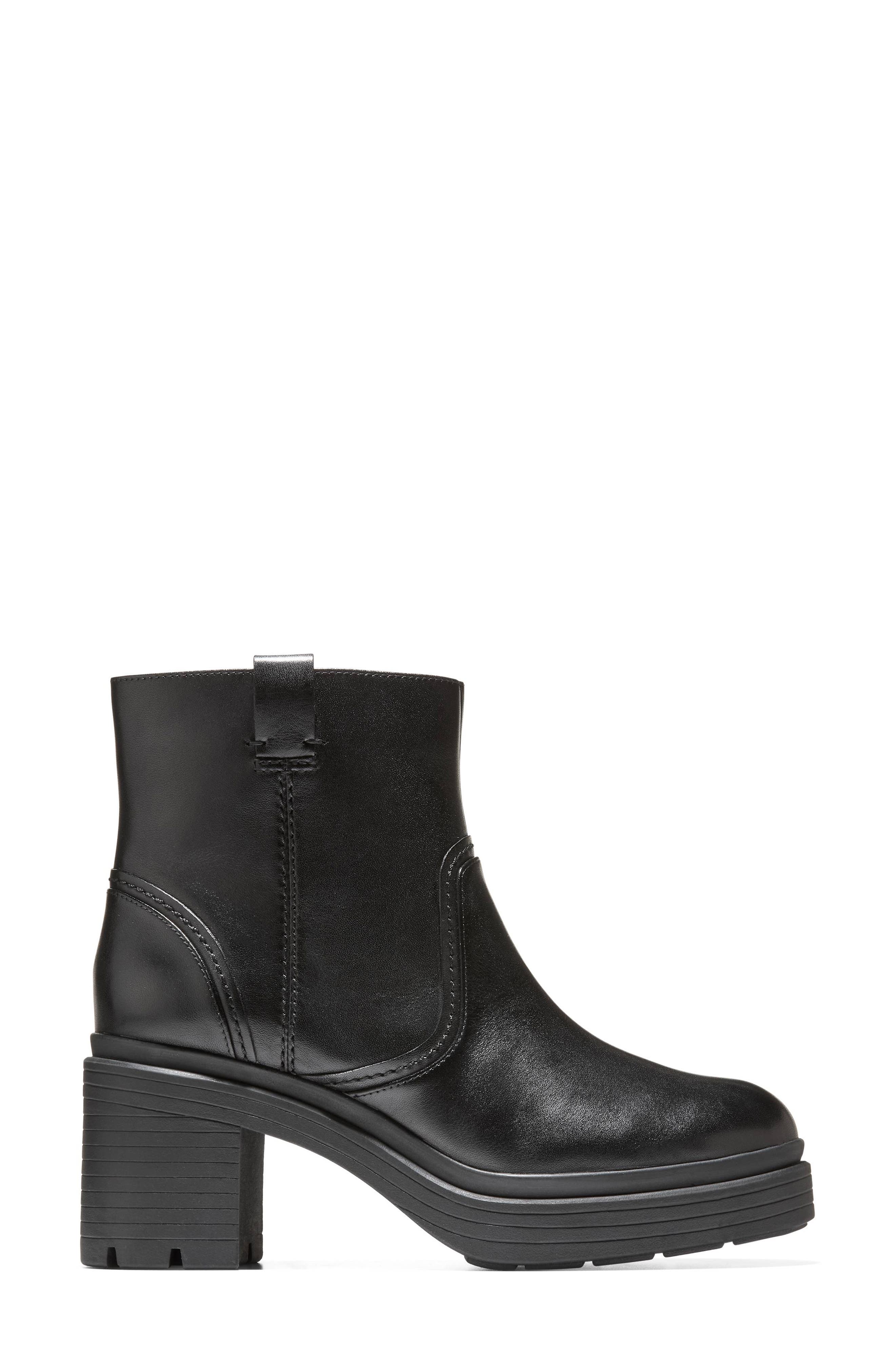 Cole Haan Paz Boot, Alternate, color, Black Leather