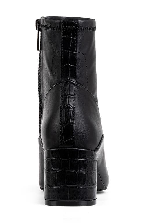 Donald Pliner Block Heel Bootie In Black