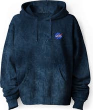 Dalix NASA Mineral Wash Hoodie Dalix NASA Embroidered Fleece Hoodie Mineral Wash Long Sleeve Sweatshirt Me