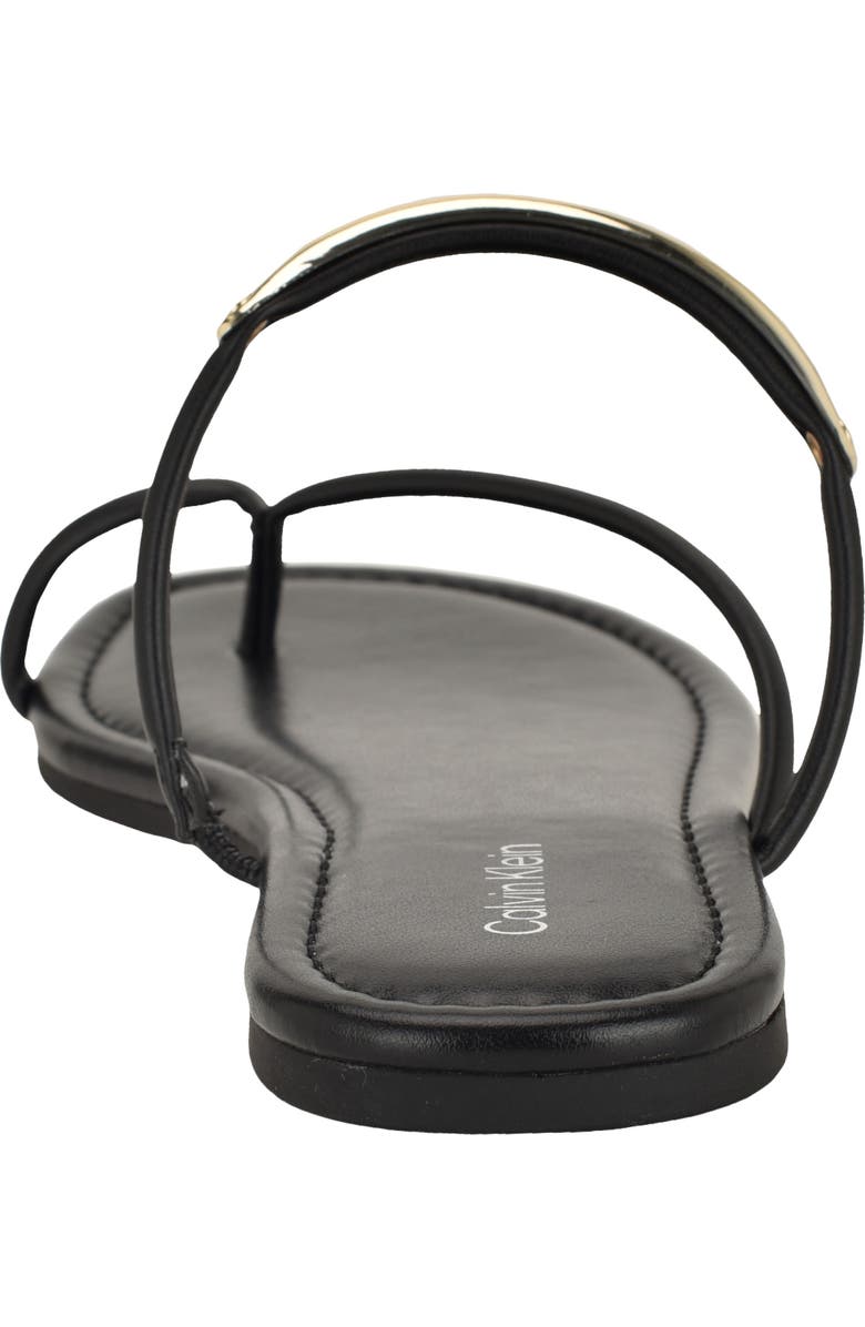 Calvin Klein Bienna Toe Loop Sandal, Alternate, color,