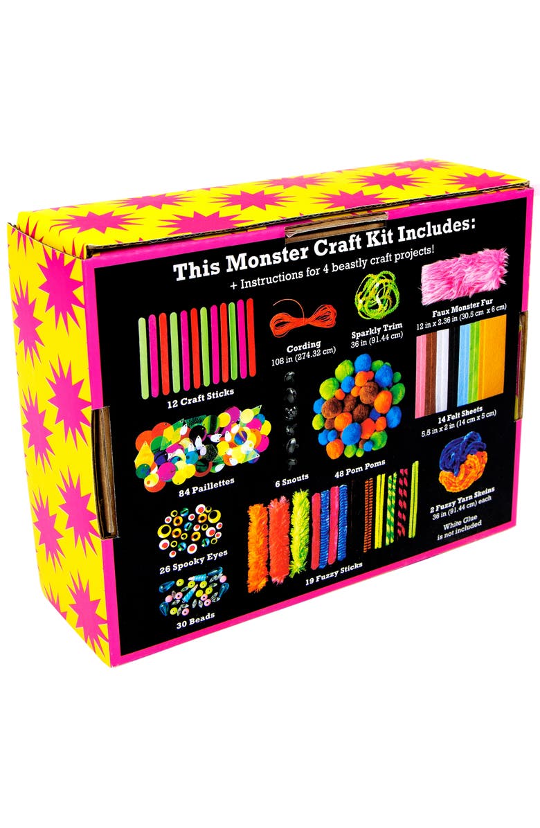 SMARTS AND CRAFTS Monster Craft Kit, Alternate, color, 