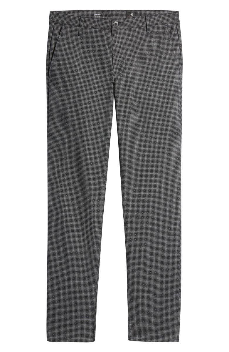 AG Marshall Slim Fit Pants, Alternate, color, Soiree Charcoal Black