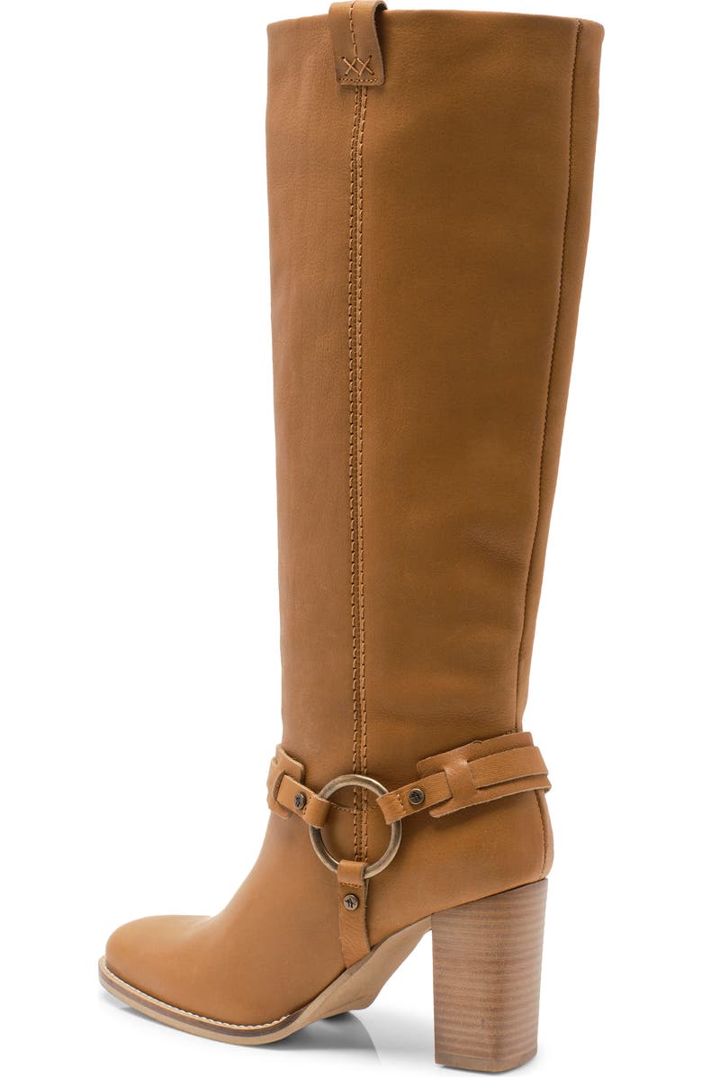 Free People Heidi Harness Tall Boot, Alternate, color, Toffee Leather