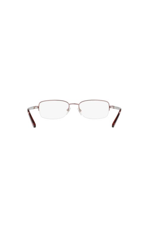 Sferoflex 49mm Rectangle Optical Glasses In Gold