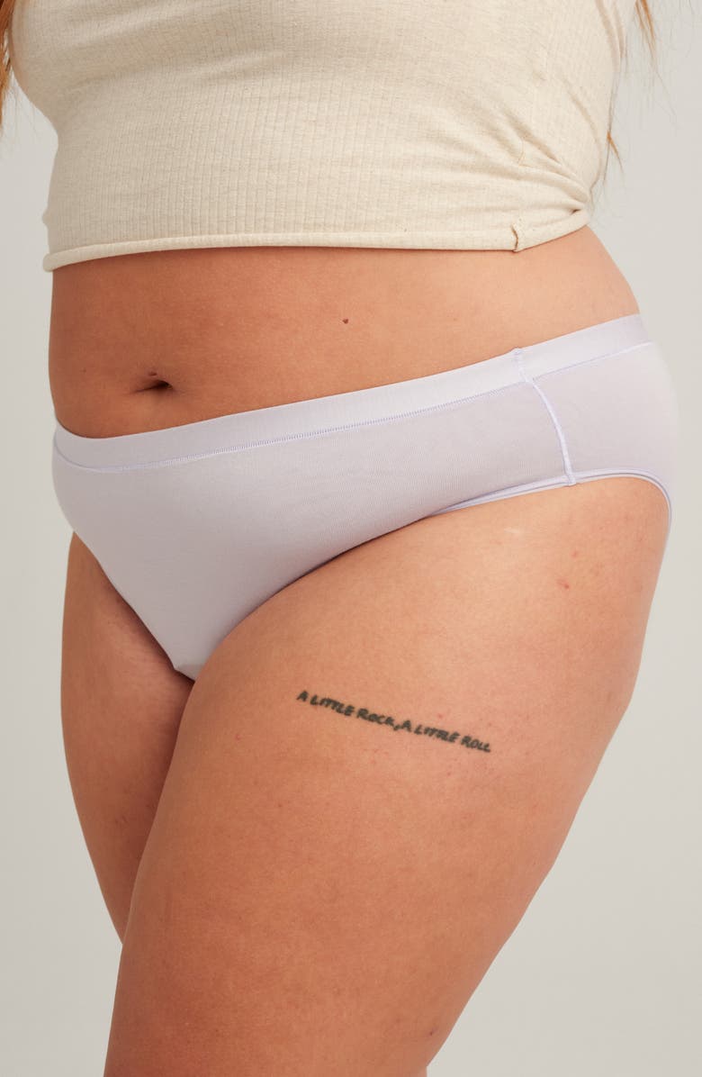 Saalt Period & Leakproof High Absorbency Comfort Briefs, Alternate, color, Lavender