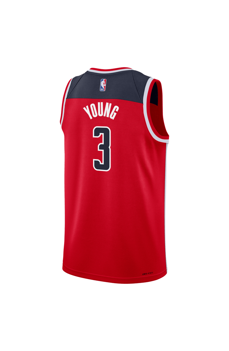 Nike Youth Nike Trae Young Red Washington Wizards Swingman Jersey - Icon Edition, Alternate, color, Red
