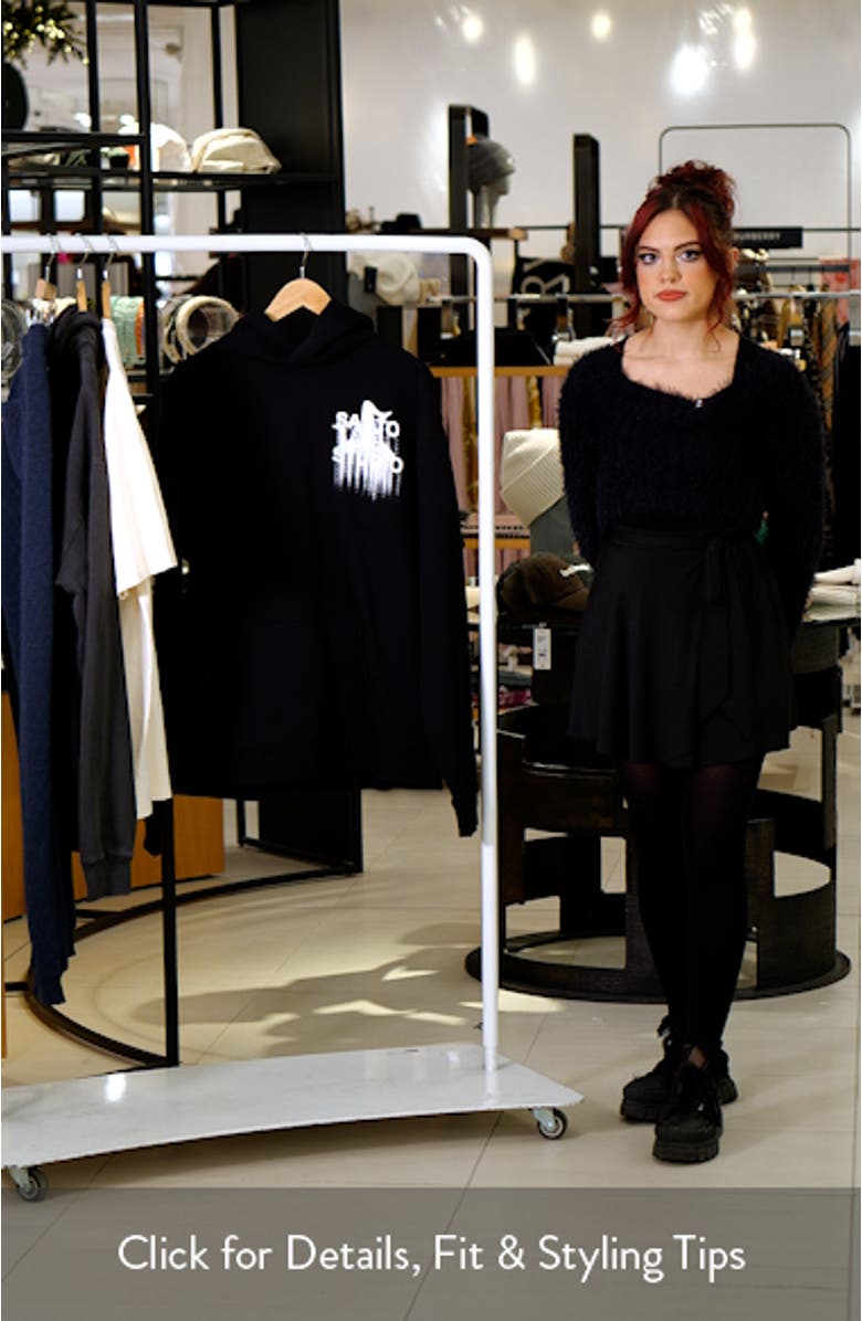 Old English Cotton Hoodie, sales video thumbnail