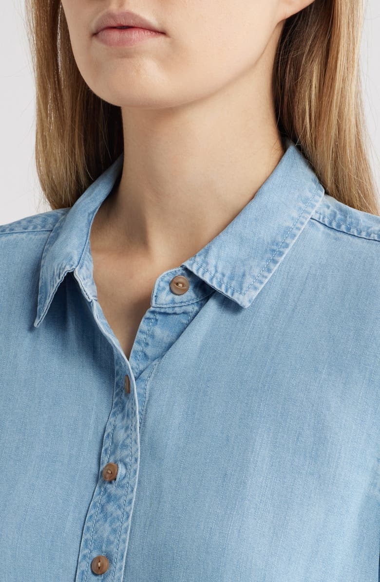 Tommy Bahama Olei Chambray Button-Up Shirt, Alternate, color, 