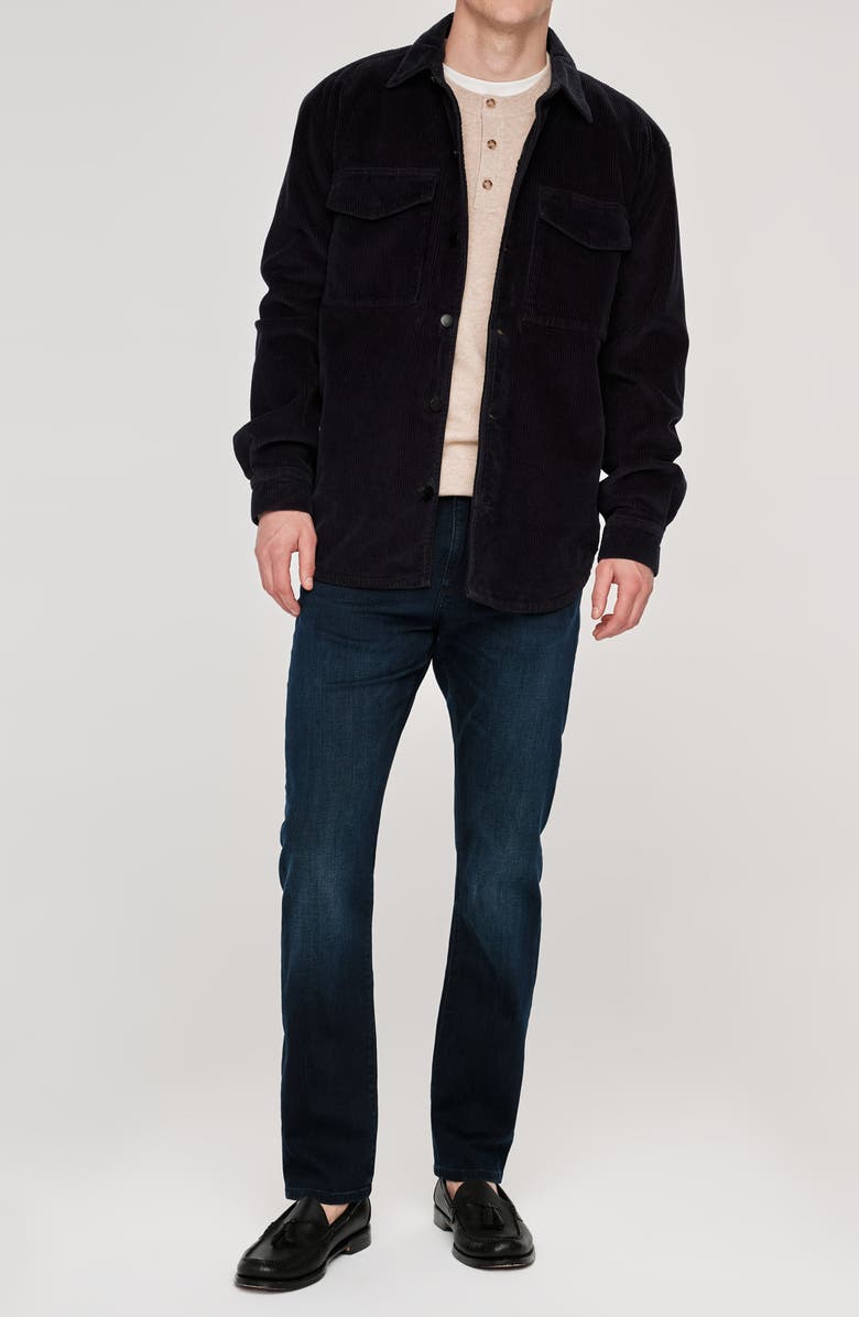 DL1961 Russell Slim Straight Leg Jeans, Alternate, color, National Harbor