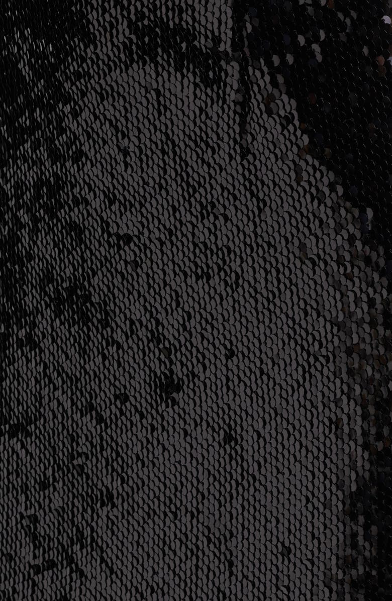 Eliza J Sequin Halter Gown, Alternate, color,