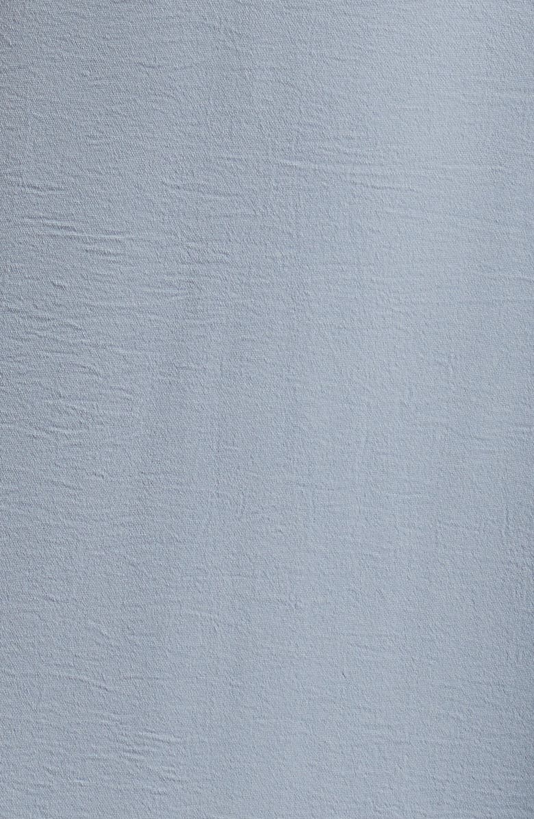 Connected Apparel Sleeveless Pleated Waist A-Line Midi Dress, Alternate, color, Powder Blue