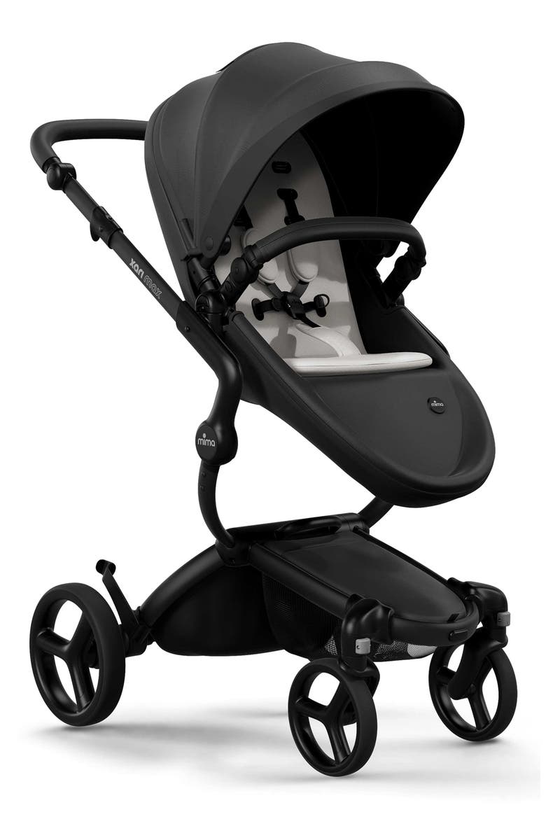 Xari MAX Stroller, Main, color, BLACK / BLACK / STONE WHITE