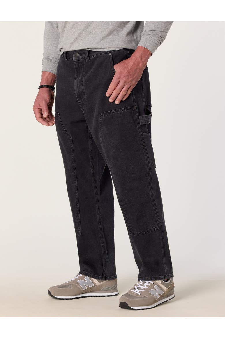 Big & Tall Dual Denim Carpenter Jeans, Alternate, color, ONYX EDGE