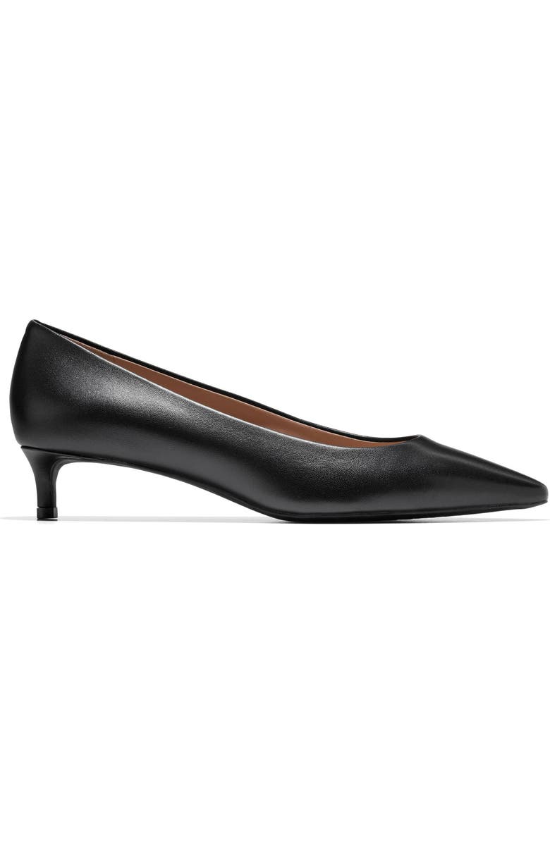 Cole Haan The Go-To Jocelyn Pointed Toe Pump, Alternate, color, Black Leather