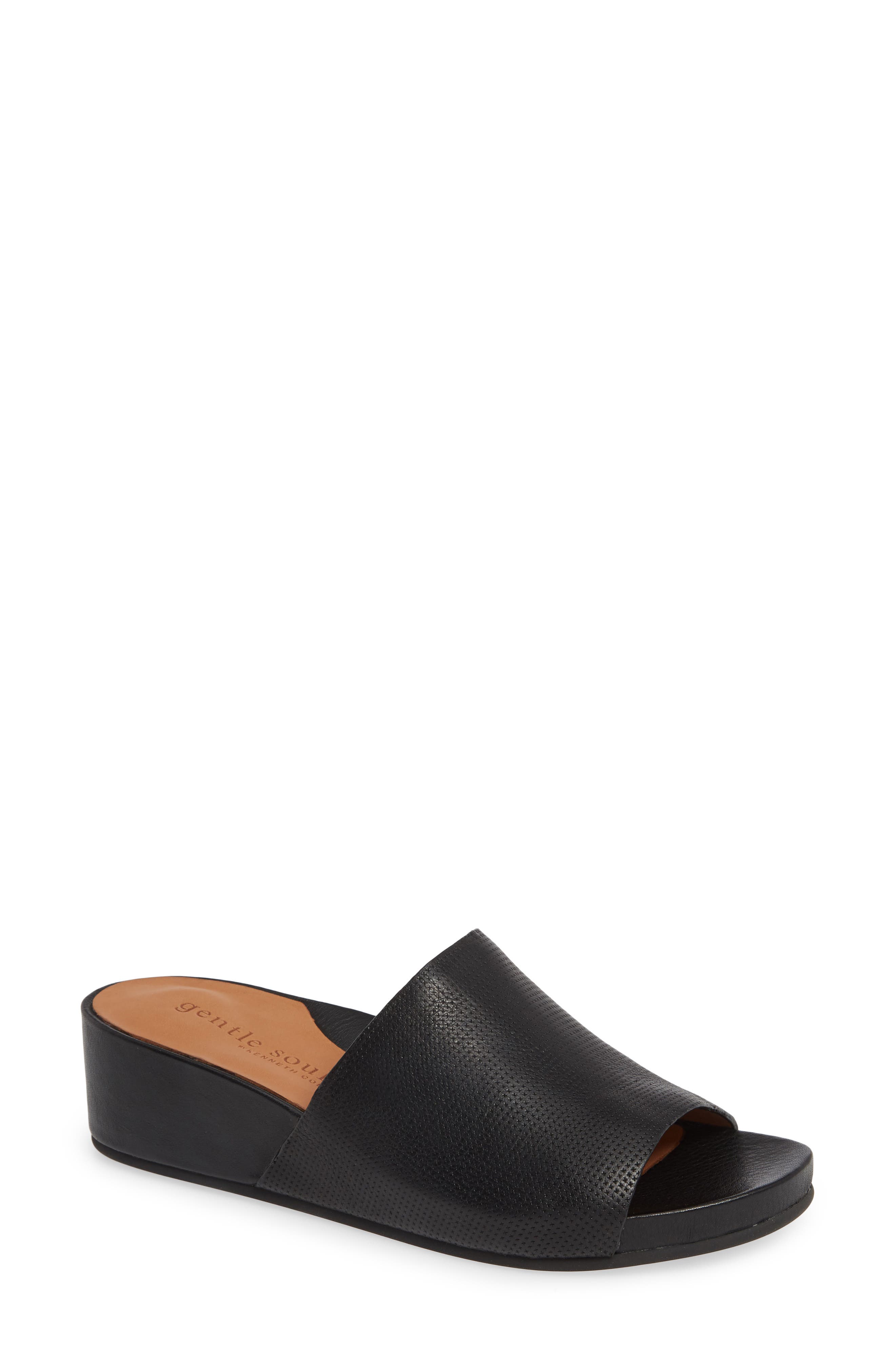 Gentle Souls by Kenneth Cole Gisele Wedge Slide Sandal, Main, color, 