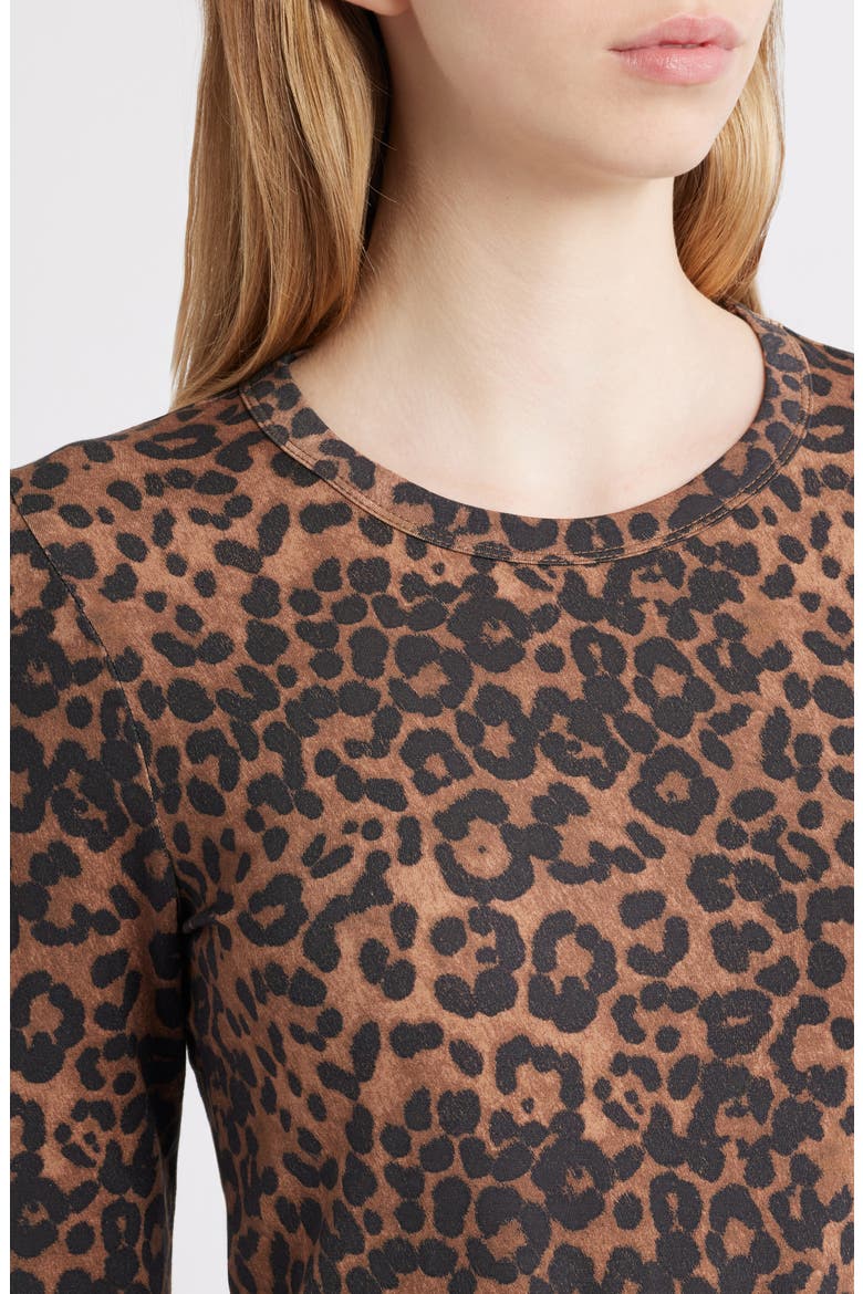 Luca Print Long Sleeve Top, Alternate, color, LEOPARD