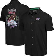 Tommy Bahama Men's Tommy Bahama Black Buffalo Bills Tidal Kickoff Camp Button-Up Shirt