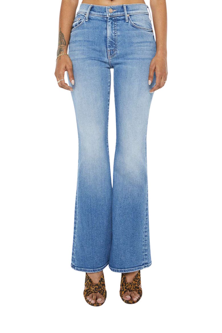 Lil' Weekend Flare Jeans, Main, color, FAN FAVORITE