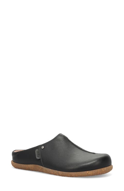 Upside Leather Mule