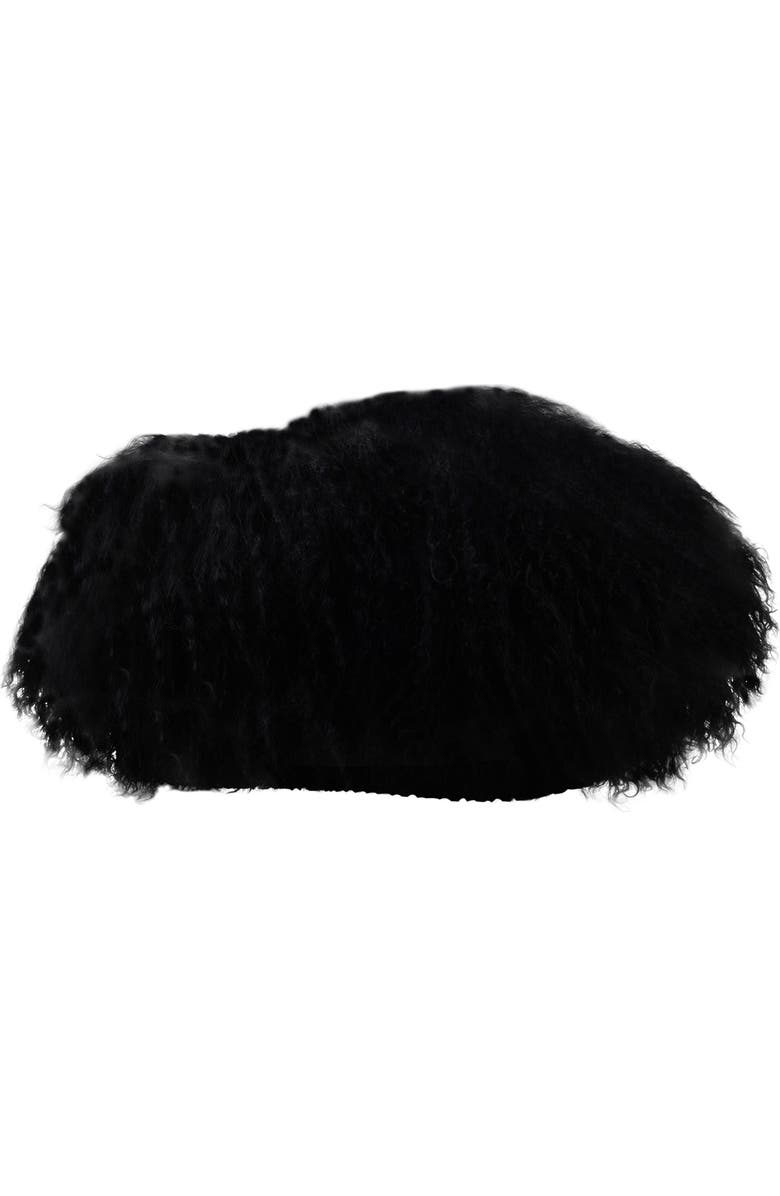 ZIGI Eliza Genuine Shearling Bootie, Alternate, color, Black