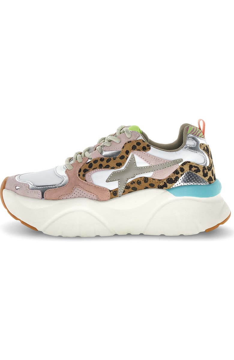 W6YZ Mia Sneaker, Alternate, color, Taupe White