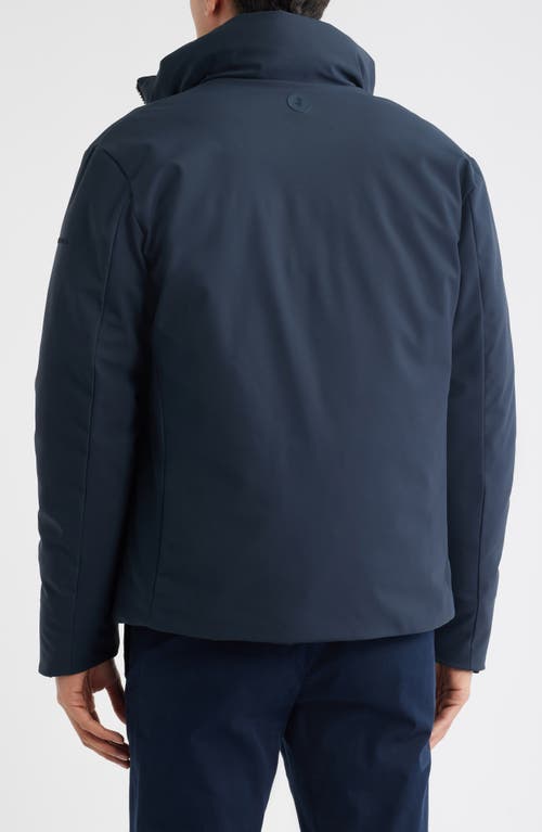 Save The Duck Sabal Water Resistant Hooded Jacket In Blue