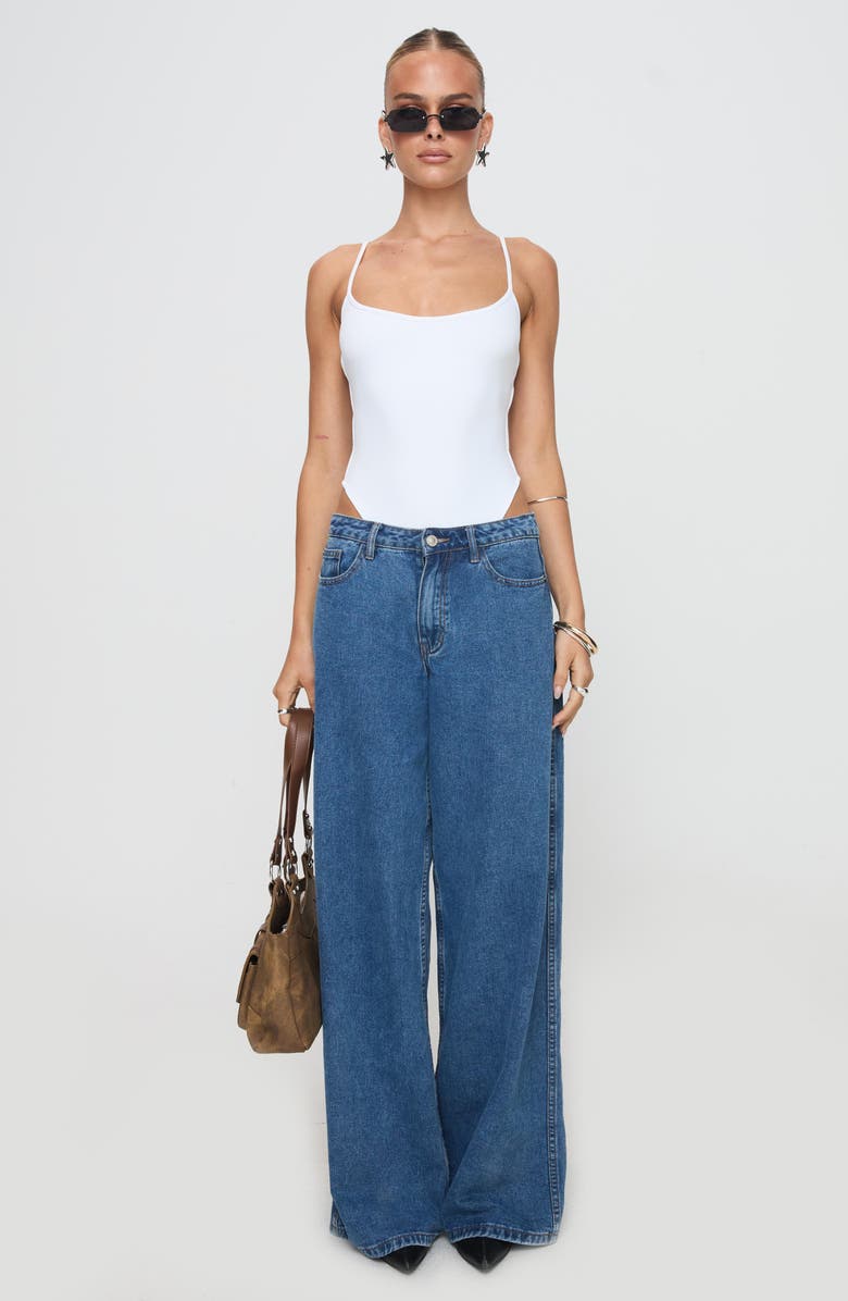 Princess Polly All Tied Up Bodysuit, Alternate, color,