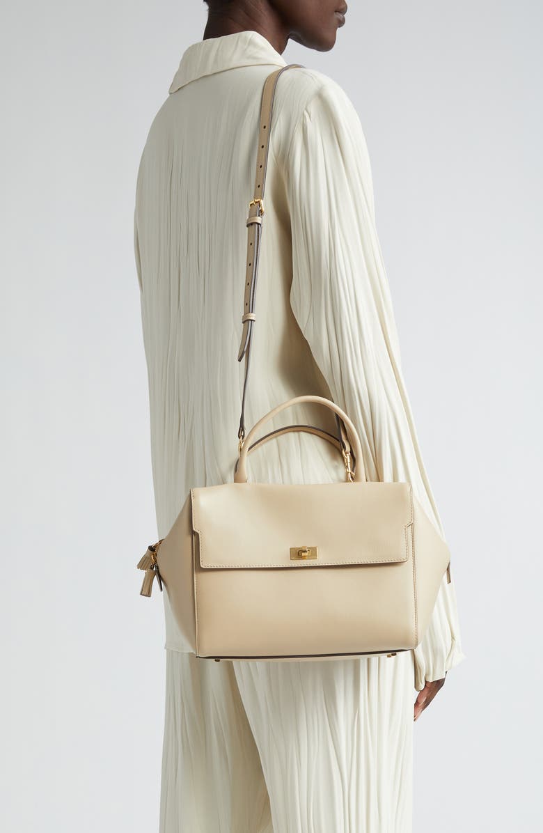 Anya Hindmarch Small Seaton Leather Top Handle Bag, Alternate, color,