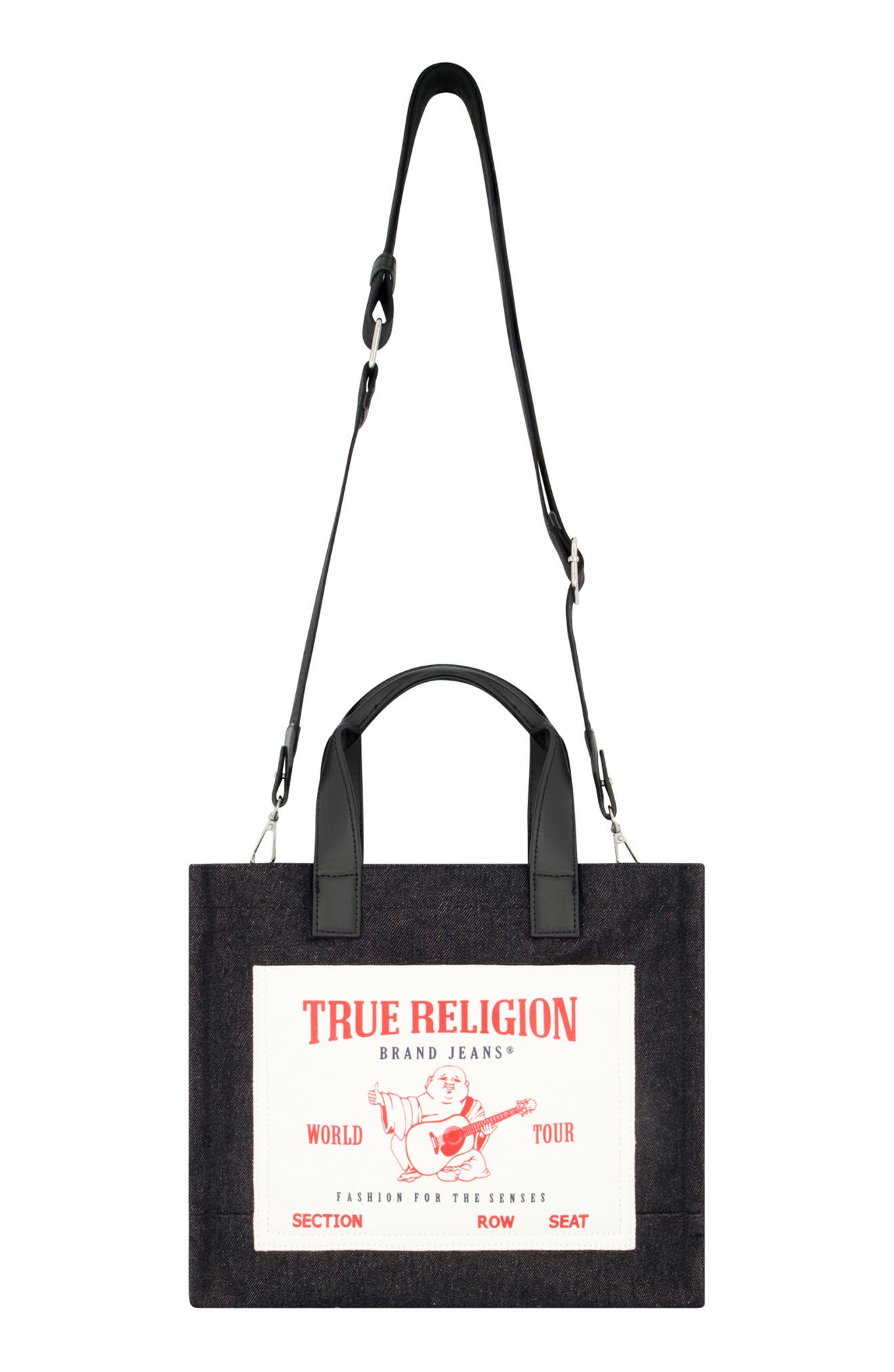 True Religion Brand Jeans Medium Tote Bag, Alternate, color, 