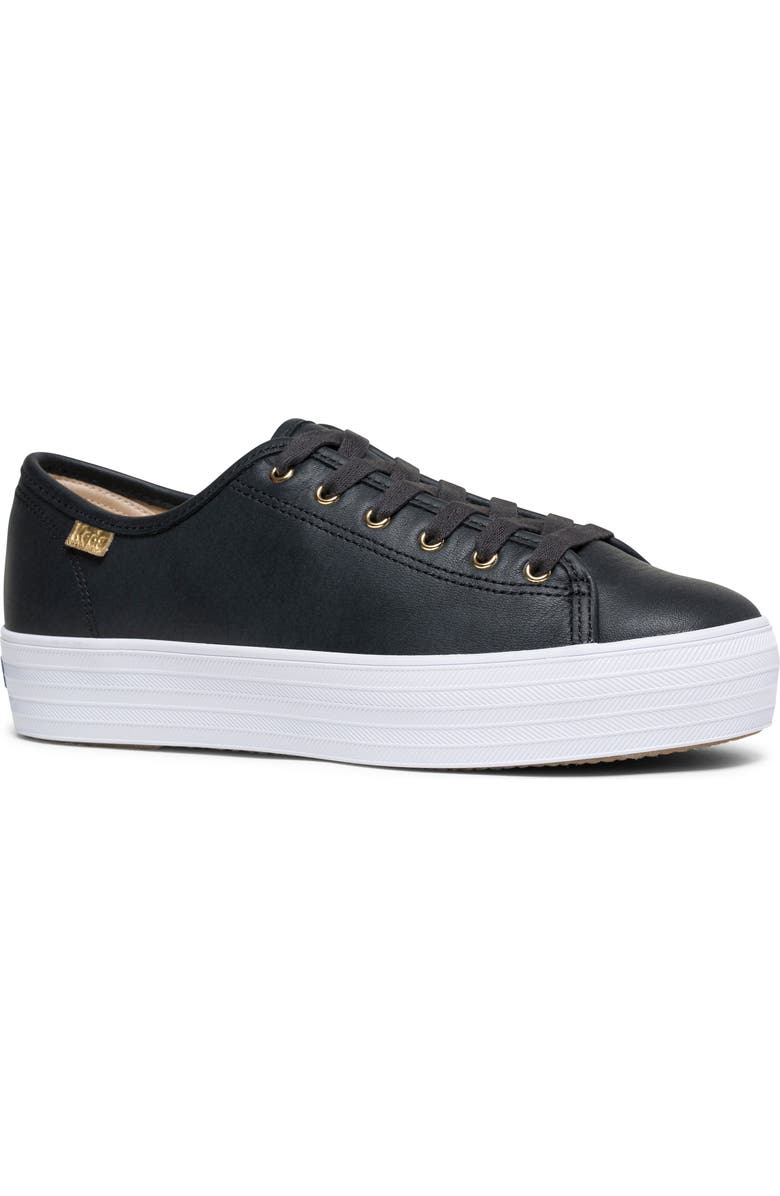 Keds<sup>®</sup> Triple Kick Luxe Platform Sneaker, Main, color,