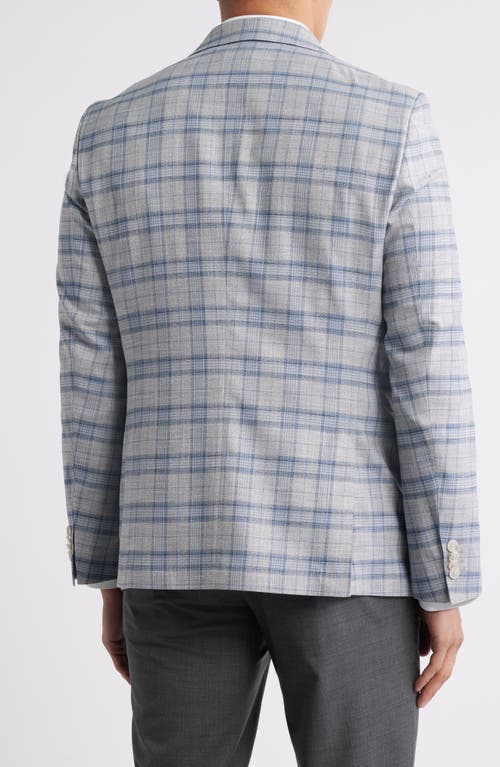 Hugo Boss Boss Hutson Plaid Sport Coat In Blue