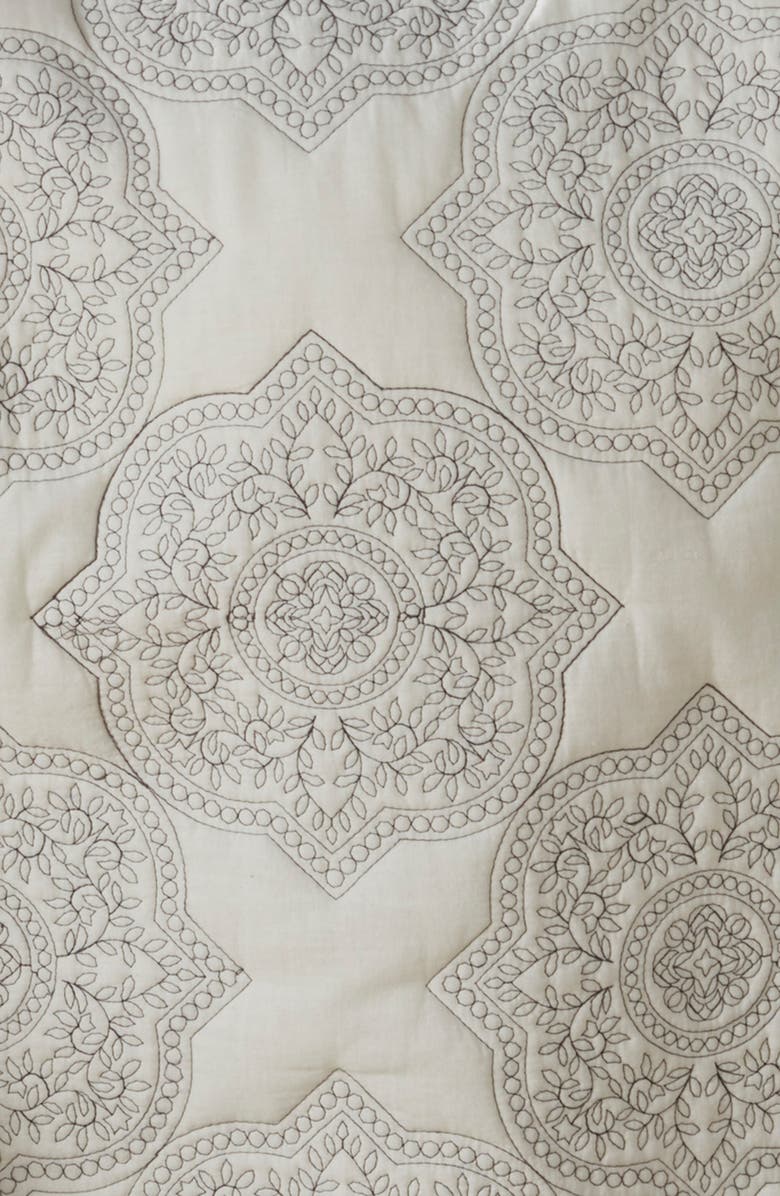 NORDSTROM AT HOME Ria Embroidered Quilt, Alternate, color,