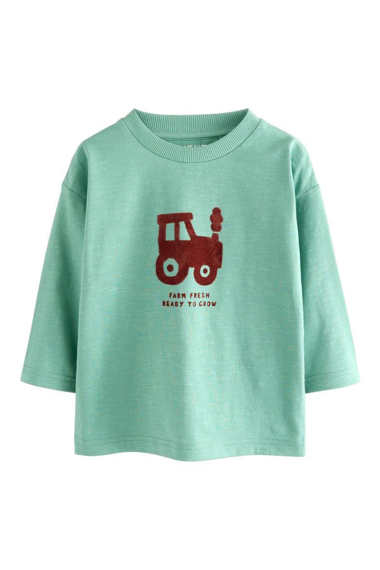 Kids' 3-Pack Assorted Long Sleeve T-Shirts, Alternate, color, BROWN