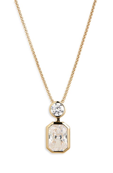 Brooklyn Cubic Zirconia Pendant Necklace