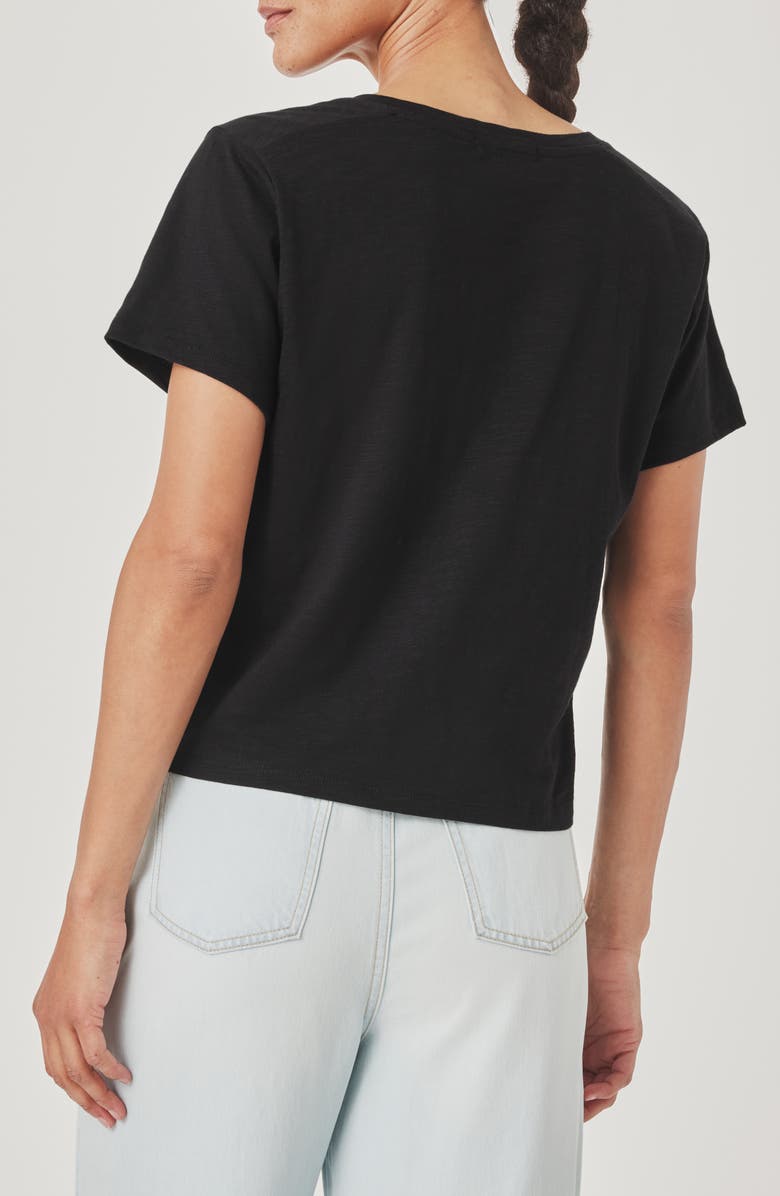 Splendid Louisa V-Neck T-Shirt, Alternate, color, Black