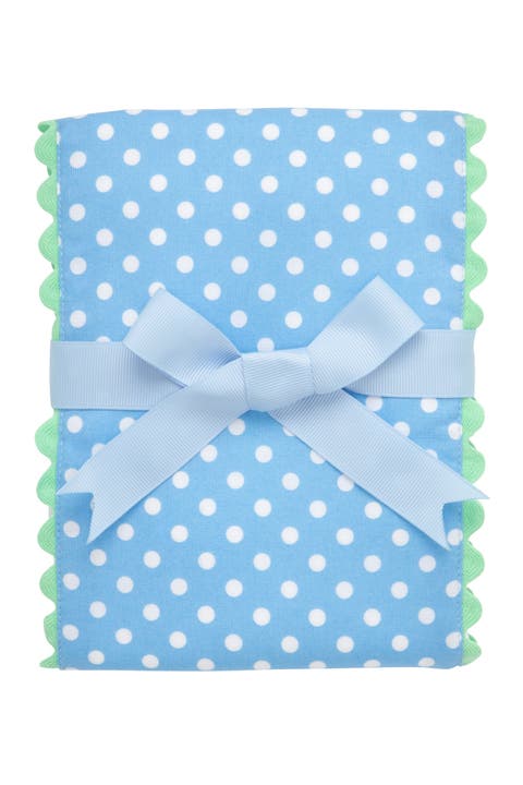 Dot Fancy Fabric Burp Cloth