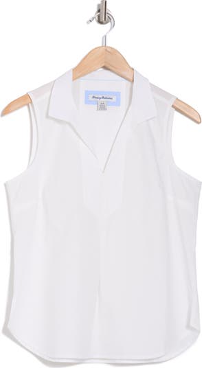 トミー バハマ  Bahama Oceana Poplin Puff Slv Top レディース シャツ トップス White Oceana Poplin Puff-Sleeve Top