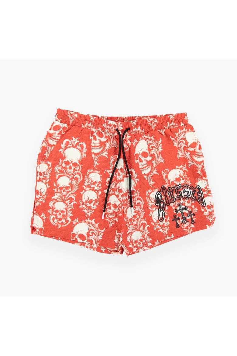Geo Shorts, Main, color, SALSA/ BLESSED
