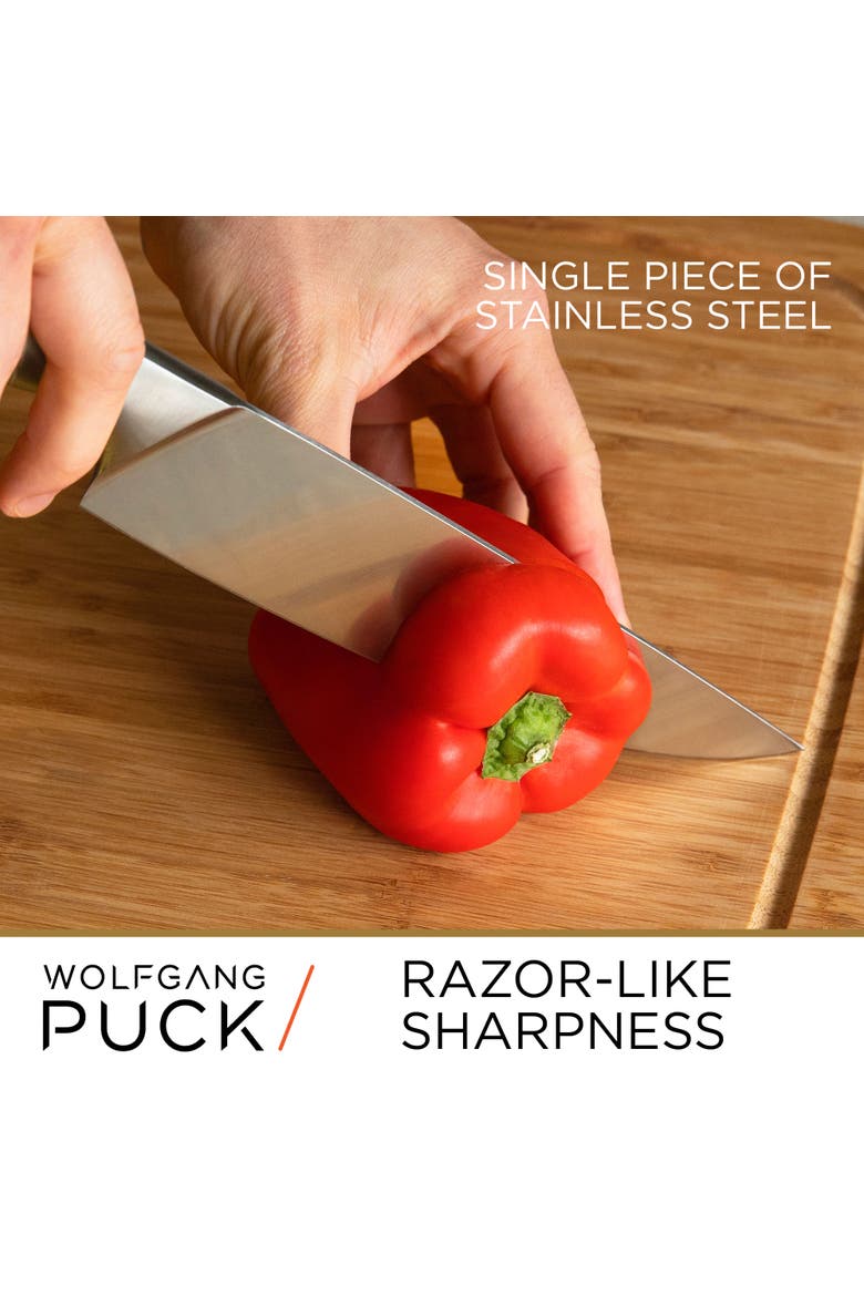6-Piece Stainless Steel Knife Set, Alternate, color, Silver