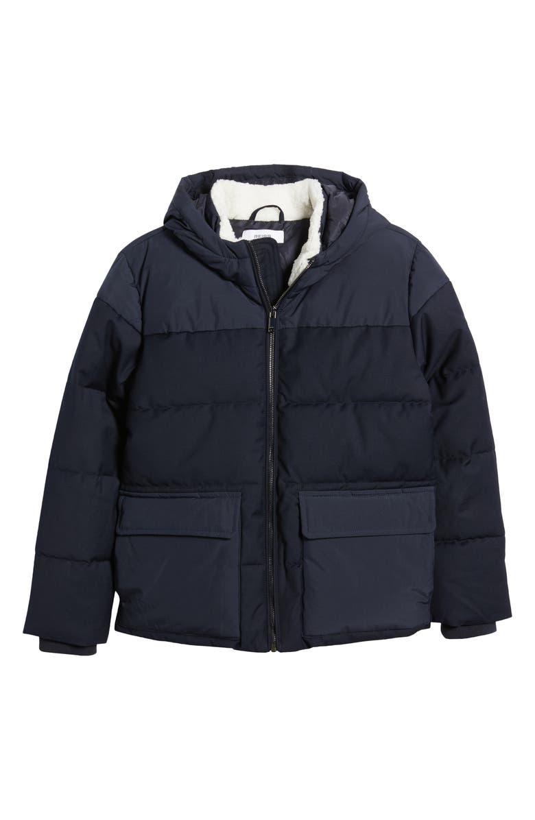 Reiss Kids' Rigel Hooded Puffer Jacket, Main, color,