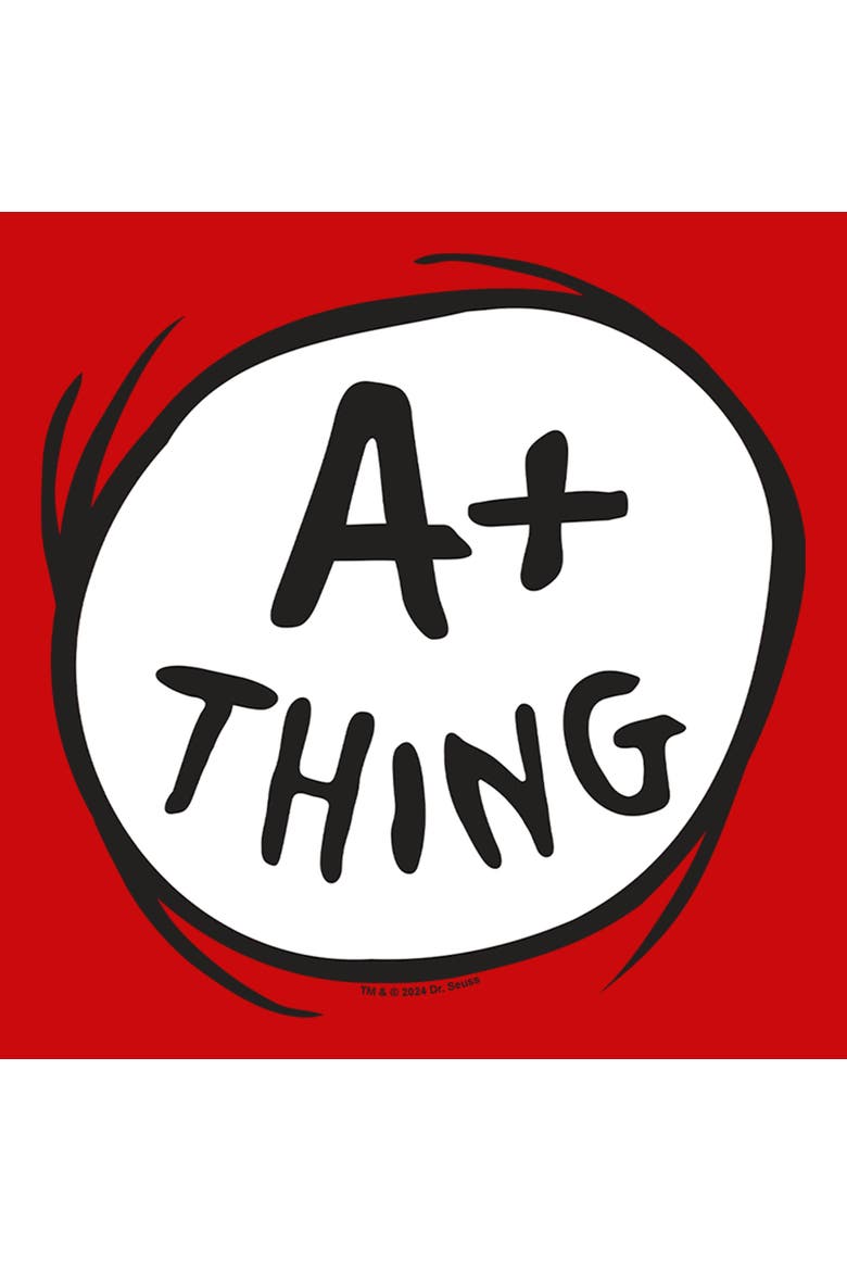 Boys Dr. Seuss APlus Thing T Shirt, Alternate, color, Red
