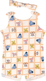 Disney Winnie the Pooh Sleeveless Romper and Headband Set