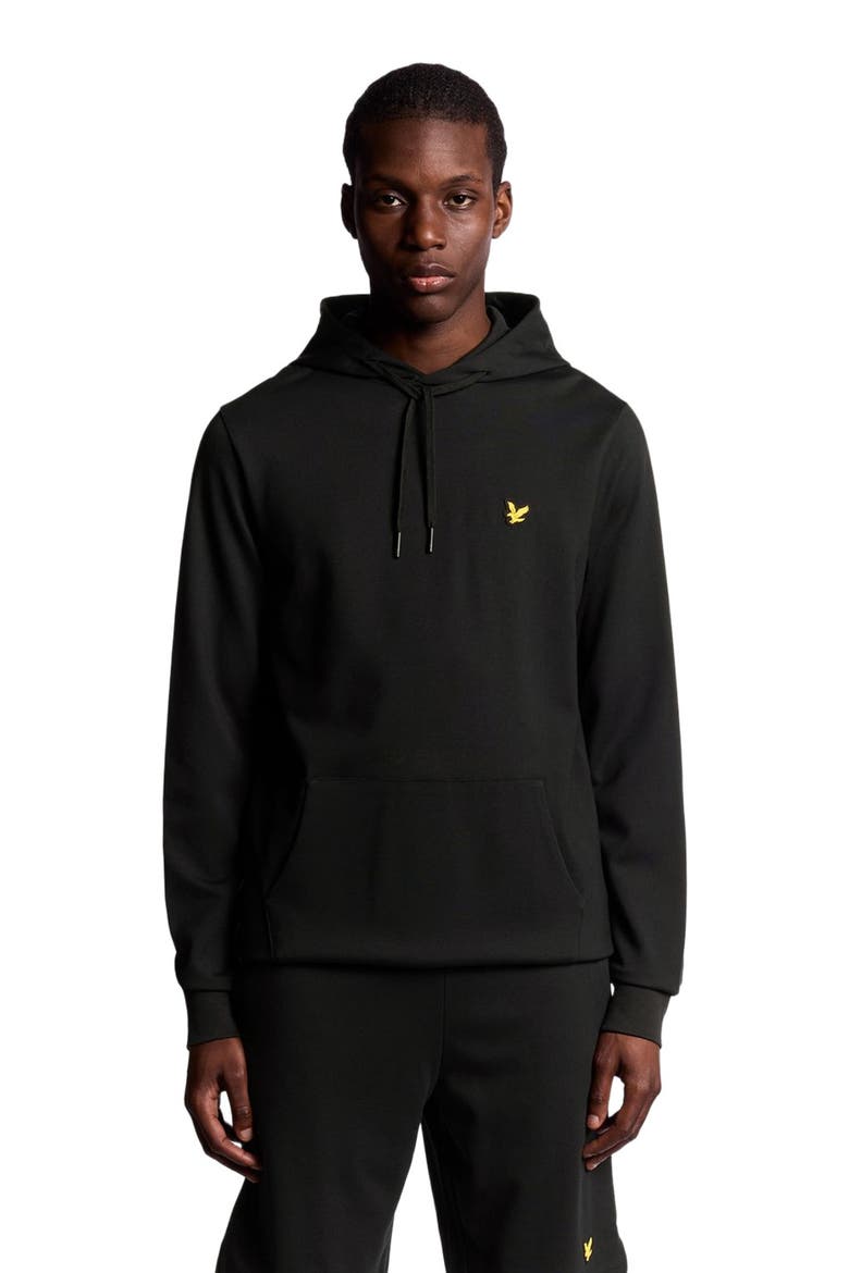Fly Fleece Long Sleeve Hoodie, Alternate, color, Jet Black