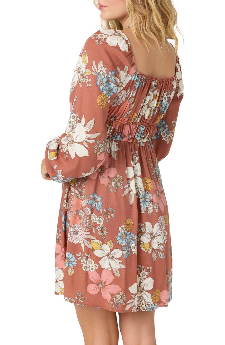 O'Neill Layna Long Sleeve Dress, Alternate, color,