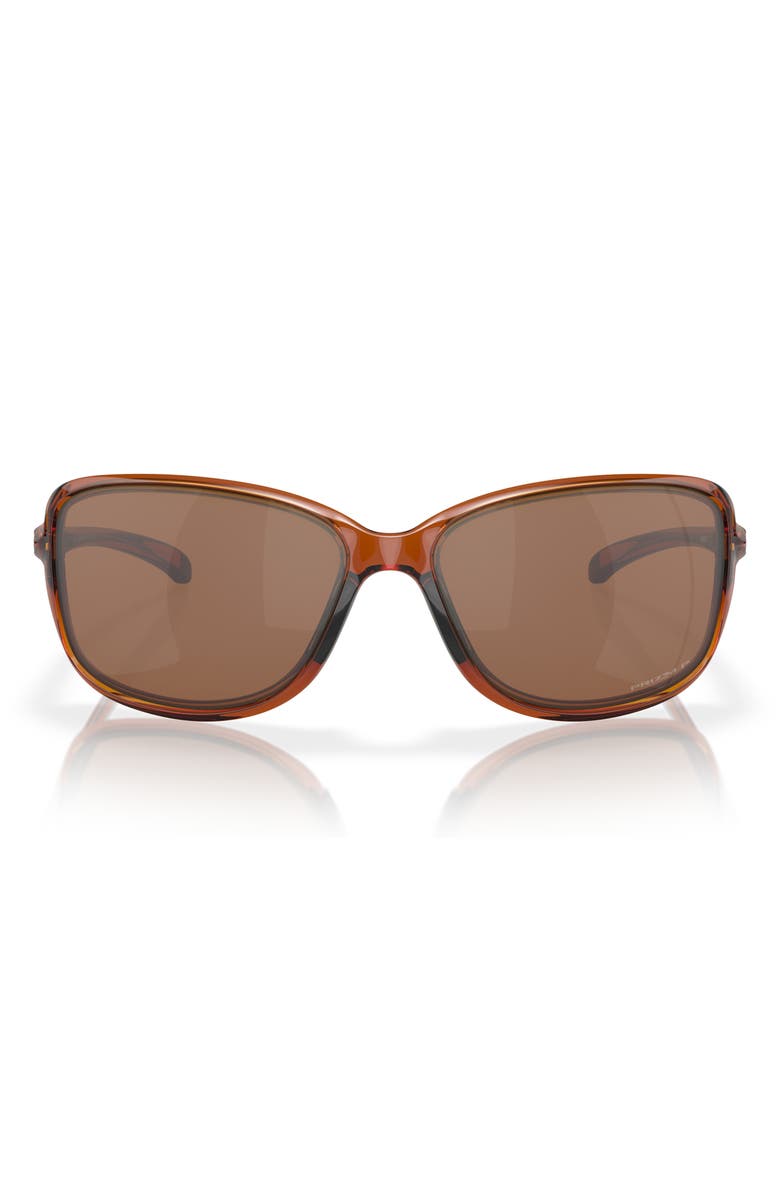 Oakley Cohort 62mm Prizm<sup>™</sup> Polarized Rectangular Sunglasses, Main, color,