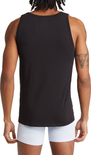 ★ ★ Men's Modern Cotton Stretch Tank 2PK Nordstrom Men's 2-Pack Modern Stretch Tanks | Nordstrom