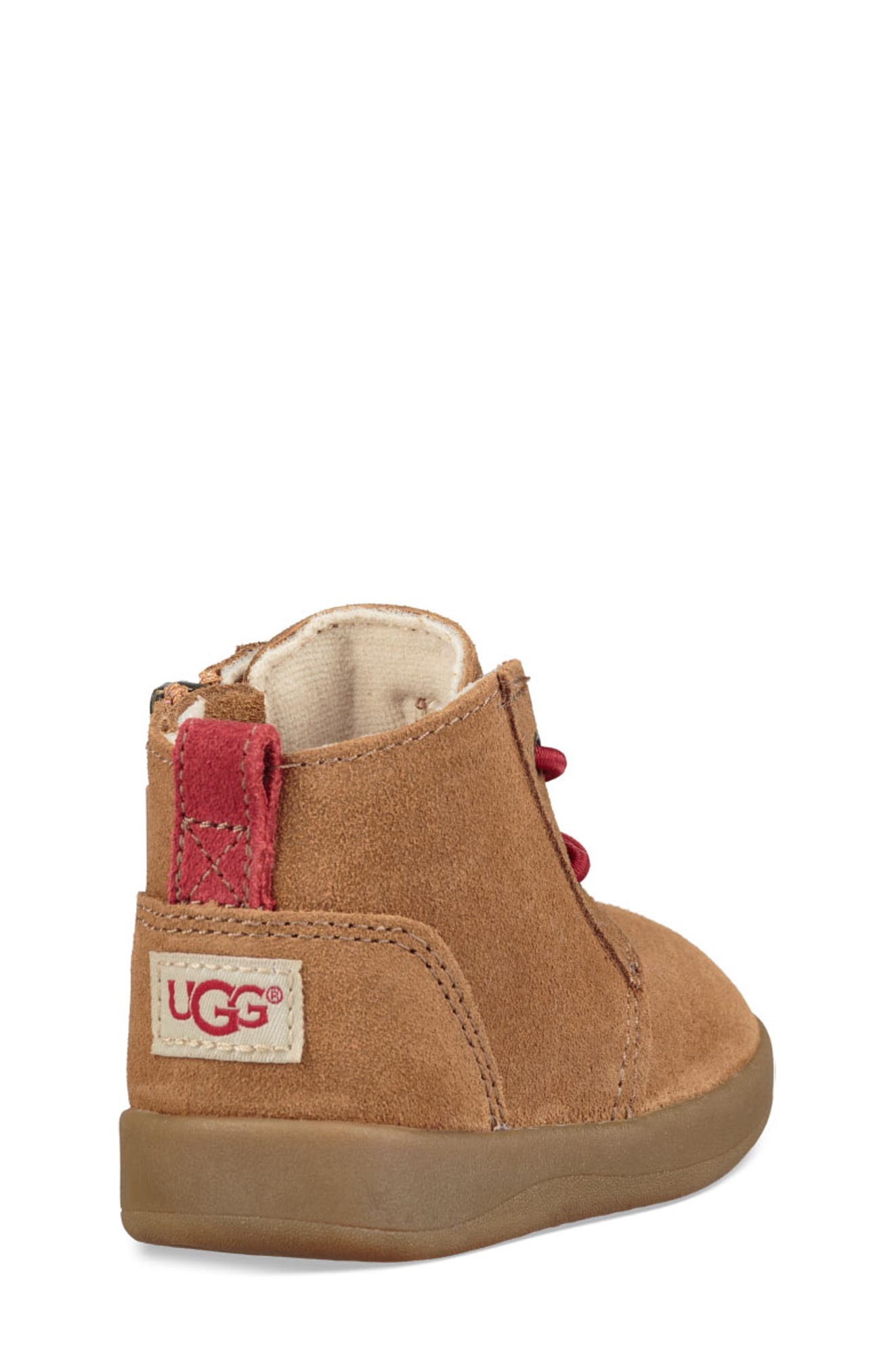 Kristjan Chukka Bootie Sneaker, Alternate, color, CHESTNUT BROWN