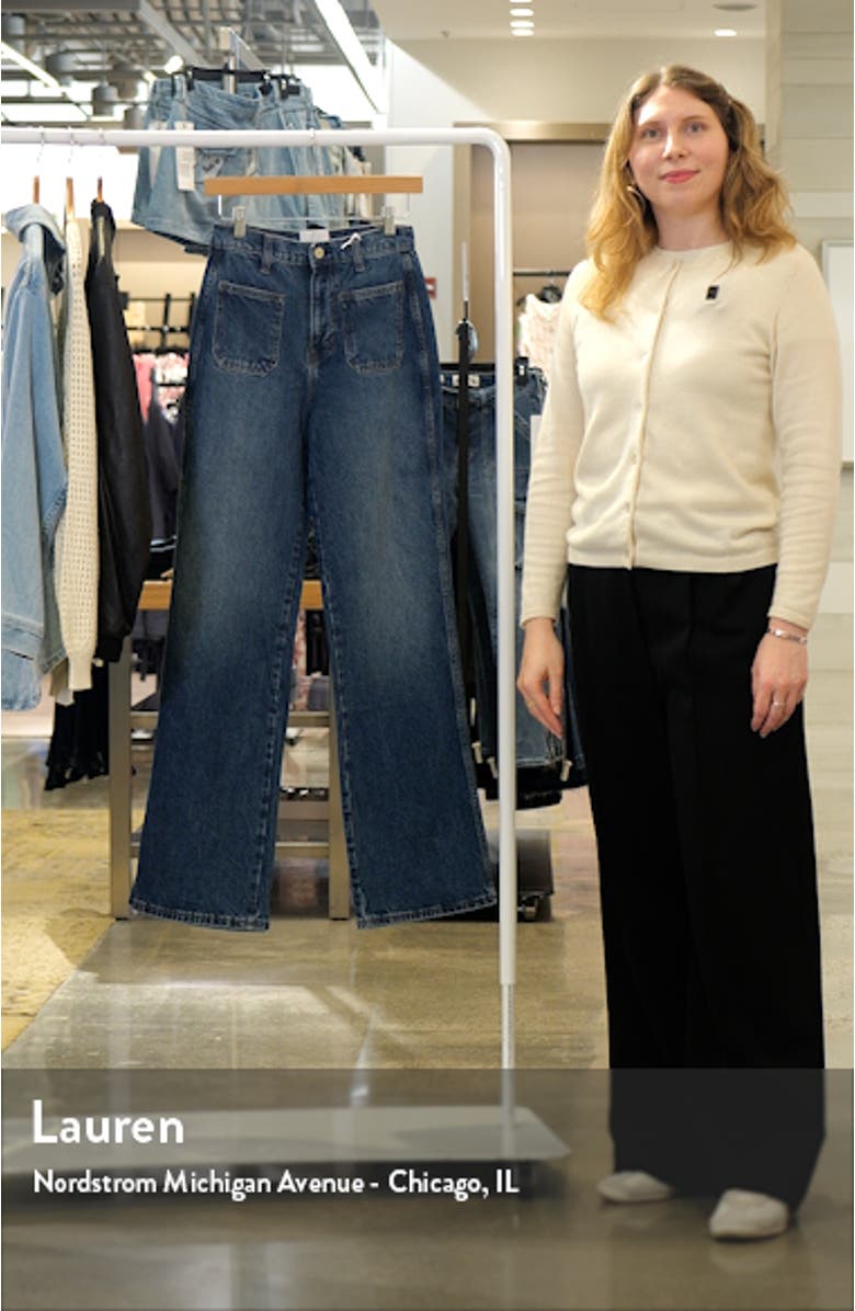 Alyssa High Waist Wide Leg Jeans, sales video thumbnail