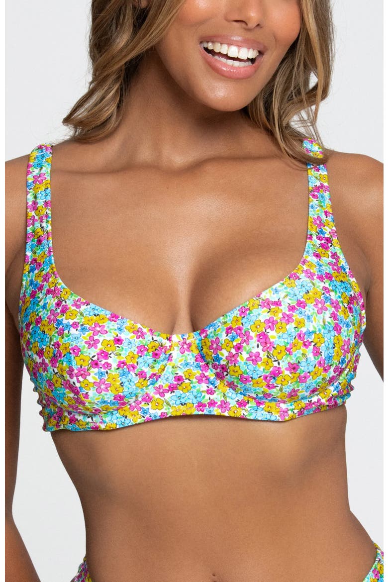 Capri Wildflower Top, Main, color, Wildflower