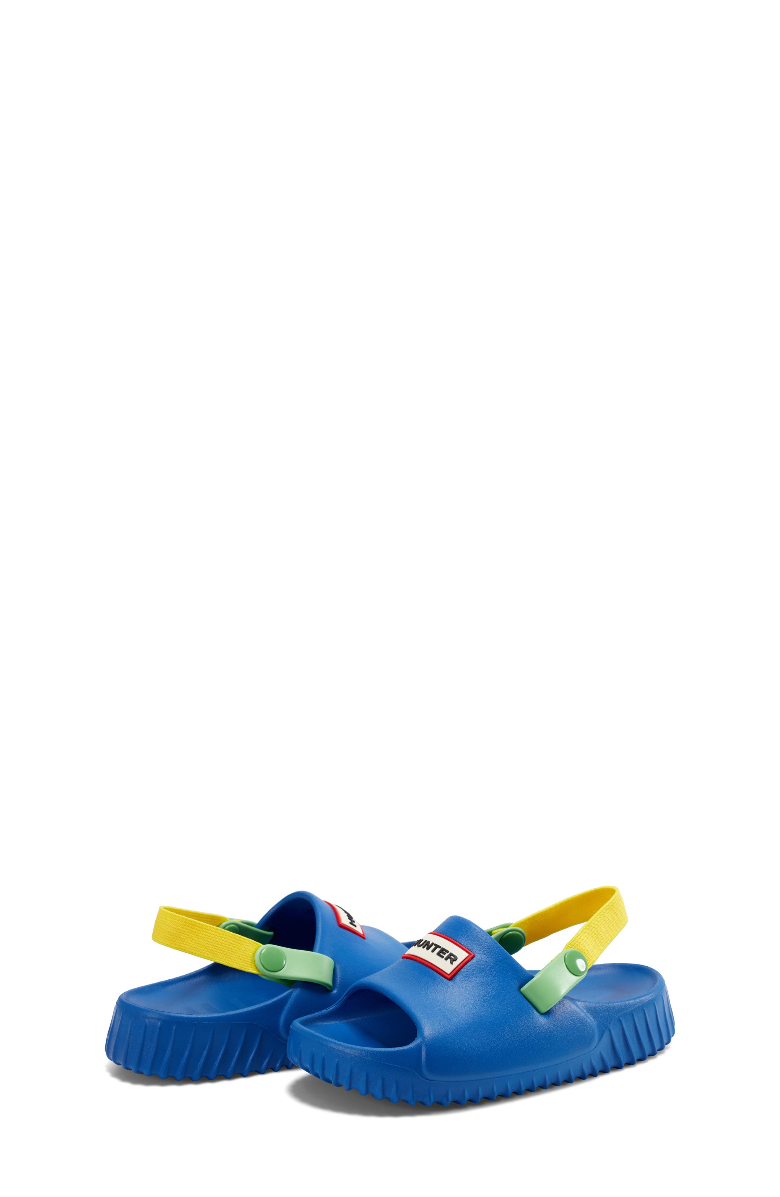 Hunter Kids' Fern Slingback Sandal, Alternate, color, Medium Blue 420